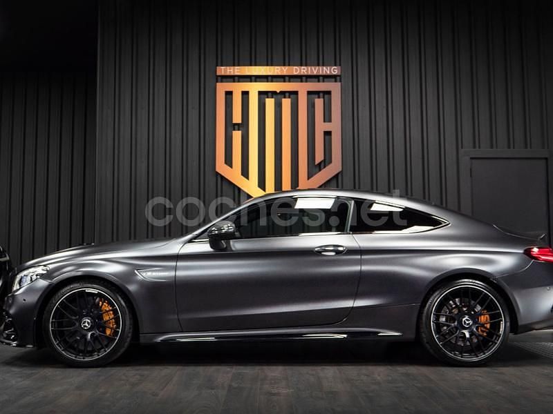 Usado Mercedes C63S AMG 510 CV (375 kW) 2020 Gris / plata Coupe