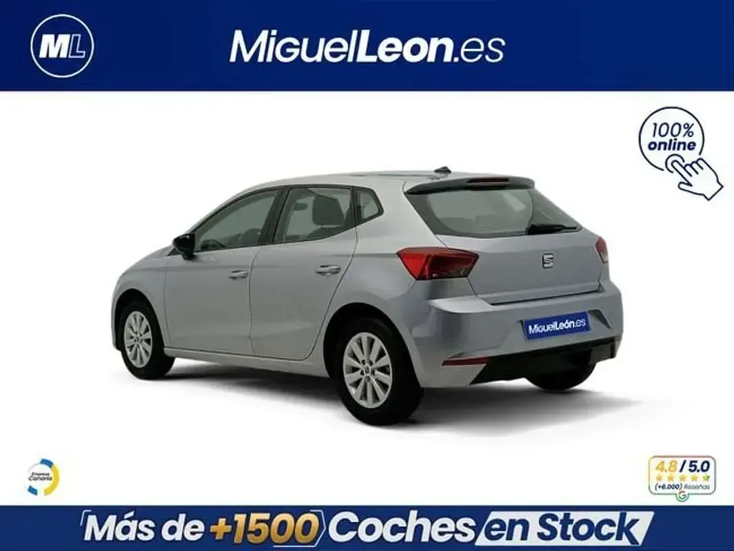 Usado Seat Ibiza Style 116 CV (85 kW) 2023 Gris Utilitario