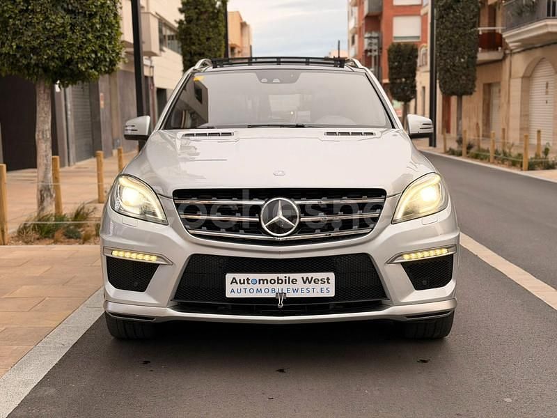 Usado Mercedes ML63 AMG AMG 525 CV (386 kW) 2013 Gris / plata SUV