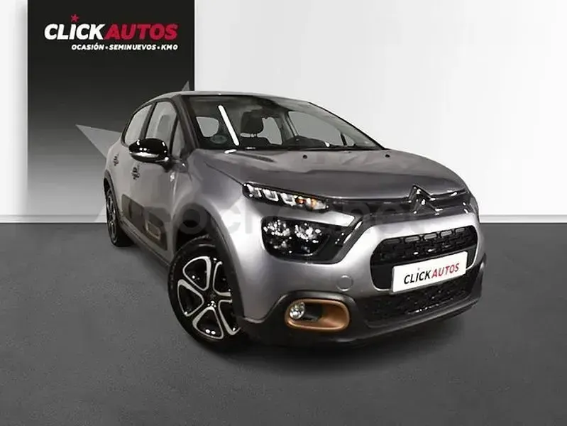 Usado Citroën C3 PureTech 83 CV (61 kW) 2023 Gris / plata Utilitario