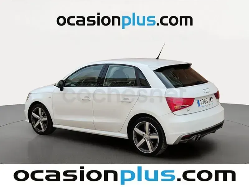 Usado Audi A1 Sportback S-Line 125 CV (91 kW) 2017 Blanco Utilitario