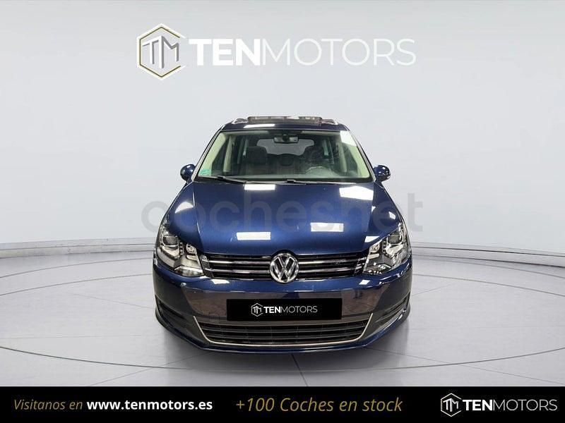 Usado VW Sharan Advance 177 CV (130 kW) 2014 Azul Monovolumen