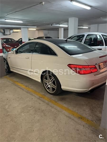 Usado Mercedes E350 231 CV (169 kW) 2009 Blanco Coupe