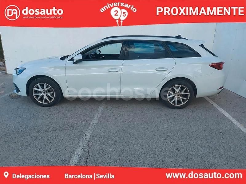 Blanco Usado 2021 Seat Leon Style Familiar | 14.990 € (Precio justo) - Imagen 1/4