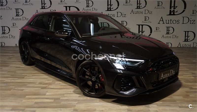 Negro Usado 2022 Audi RS3 Sportback Premium Utilitario | 71.000 € - Imagen 1/4