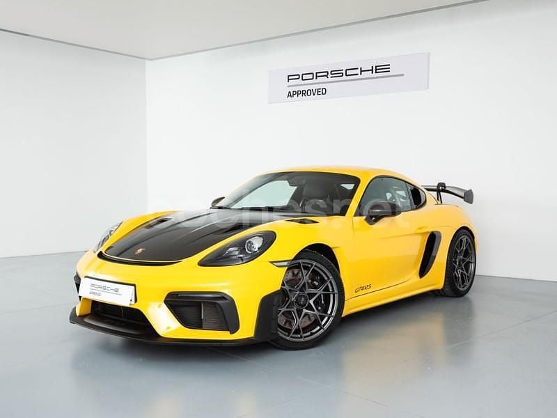 Amarillo Usado 2025 Porsche 718 Cayman GT4 Coupe | 192.900 € (Precio justo) - Imagen 1/4