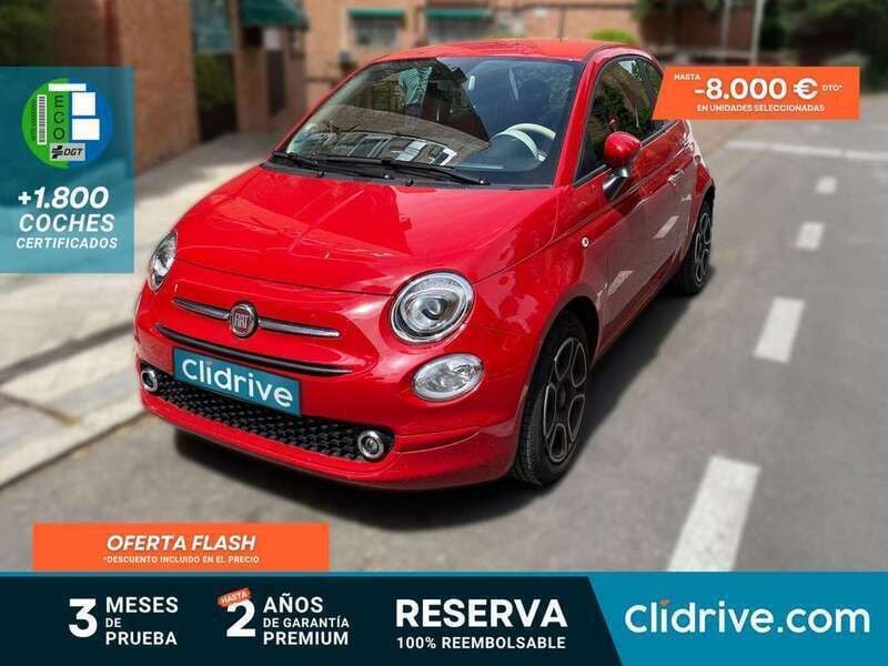 Rojo Usado 2023 Fiat 500 Utilitario | 11.990 € (Precio justo) - Imagen 1/3