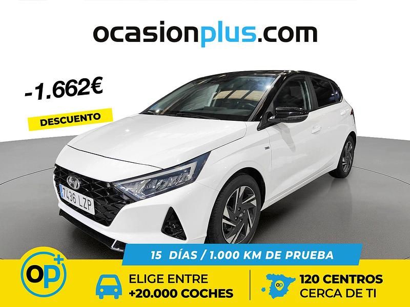 Blanco Usado 2022 Hyundai i20 | 18.290 € (Caro) - Imagen 1/4