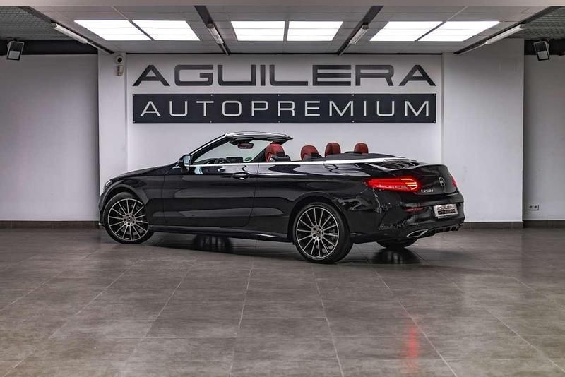 Usado Mercedes C250 204 CV (150 kW) 2018 Negro Descapotable