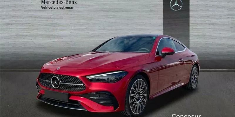 Gris Usado 2024 Mercedes CLE220 Coupe | 66.899 € (Un poco caro) - Imagen 1/4