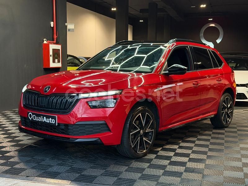 Usado Skoda Kamiq Monte Carlo 110 CV (80 kW) 2022 Rojo SUV