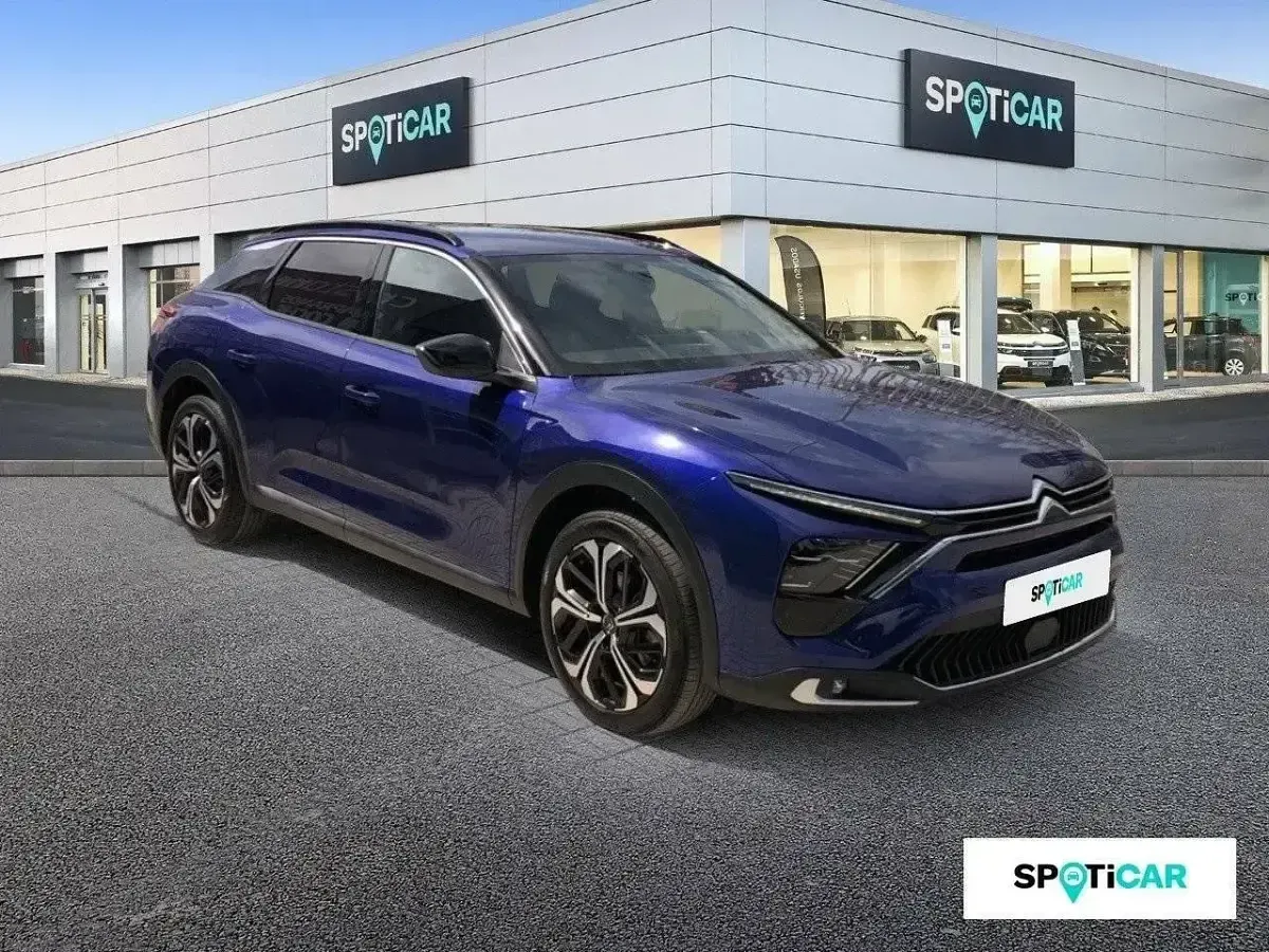 Usado Citroën C5 X PureTech 130 CV (95 kW) 2023 Azul Familiar