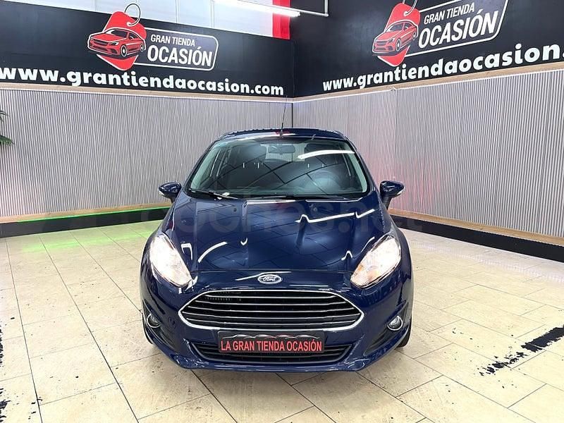 Usado Ford Fiesta Titanium 100 CV (73 kW) 2015 Negro Berlina