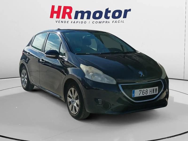 Azul Usado 2014 Peugeot 208 Access Utilitario | 5390 € (Precio justo) - Imagen 1/4