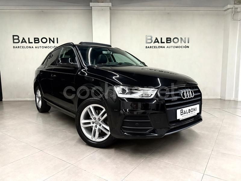 Negro Usado 2017 Audi Q3 Sport SUV | 22.990 € (Un poco caro) - Imagen 1/4