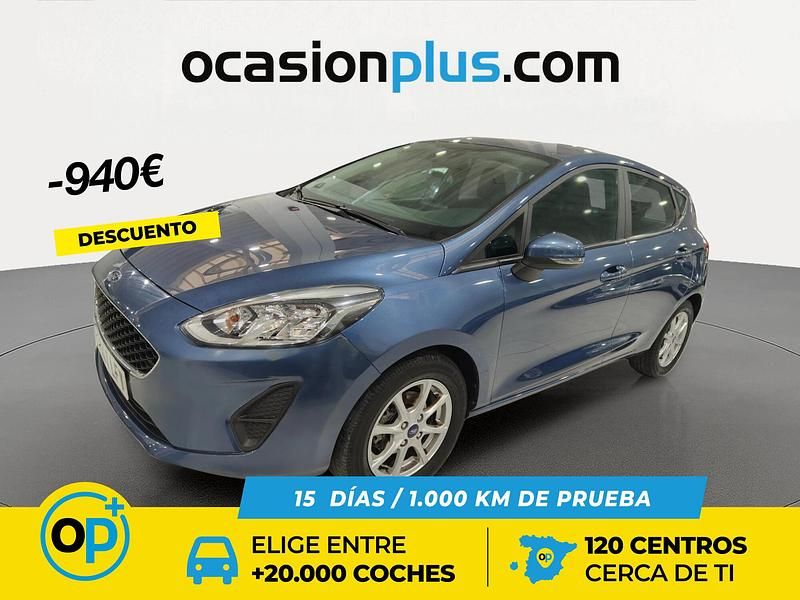 Azul Usado 2020 Ford Fiesta Trend | 10.350 € (Precio justo) - Imagen 1/4