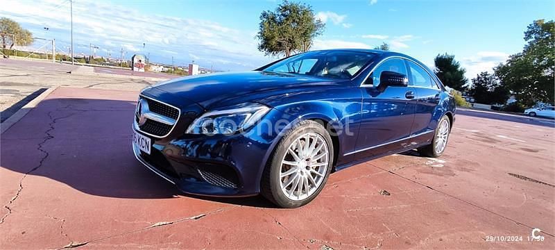 Azul Usado 2015 Mercedes CLS400 Berlina | 28.000 € - Imagen 1/4