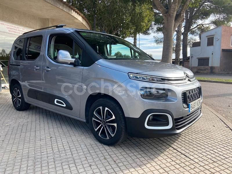 Gris / plata Usado 2019 Citroën Berlingo Feel Monovolumen | 17.490 € (Caro) - Imagen 1/4