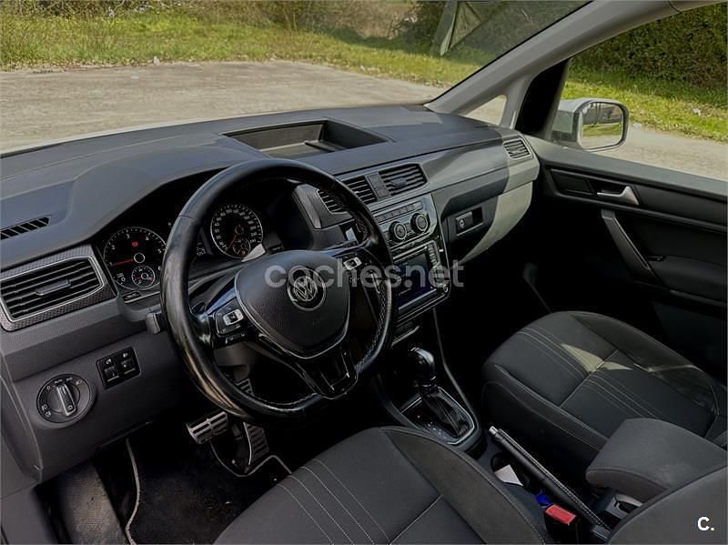 Usado VW Caddy 150 CV (110 kW) 2018 Blanco Monovolumen
