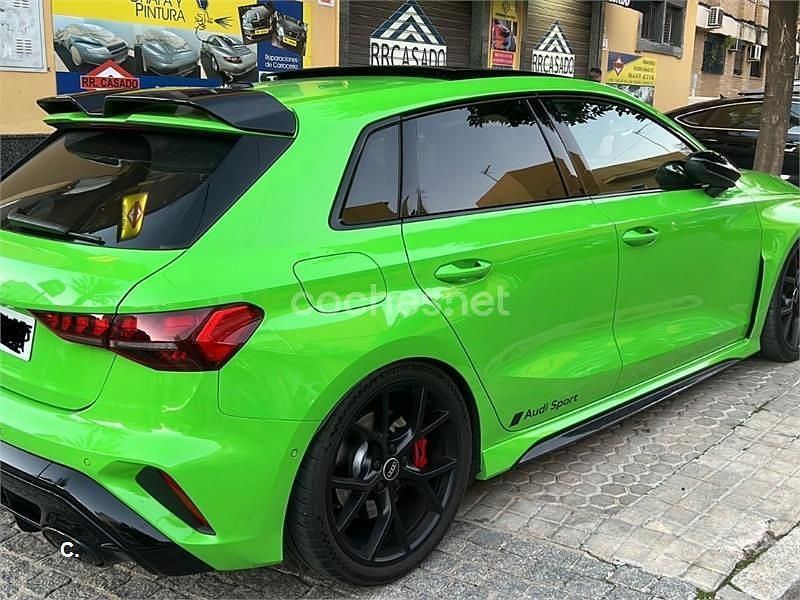 Usado Audi RS3 Premium 400 CV (294 kW) 2025 Verde Berlina