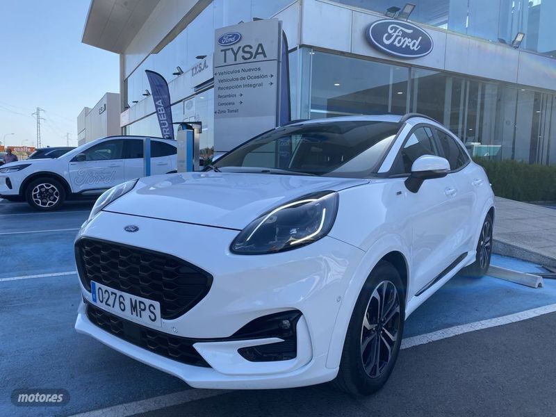 Blanco Usado 2024 Ford Puma ST-Line SUV | 22.990 € (Un poco caro) - Imagen 1/4
