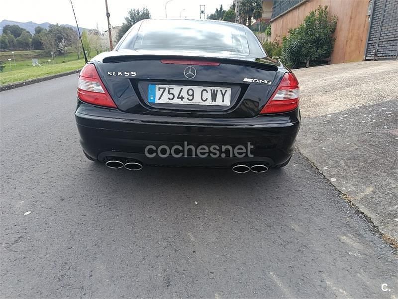 Usado Mercedes SLK350 272 CV (200 kW) 2004 Negro Descapotable