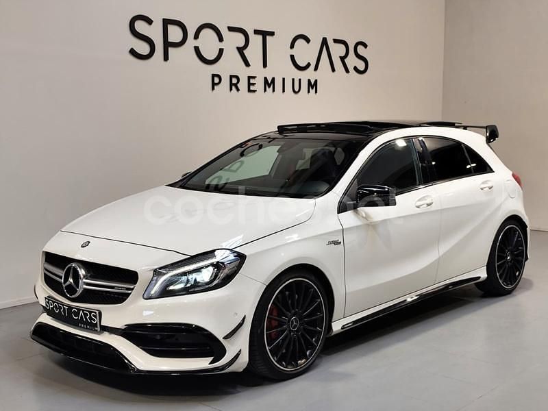 Blanco Usado 2016 Mercedes A45 AMG Berlina | 29.990 € (Precio justo) - Imagen 1/4