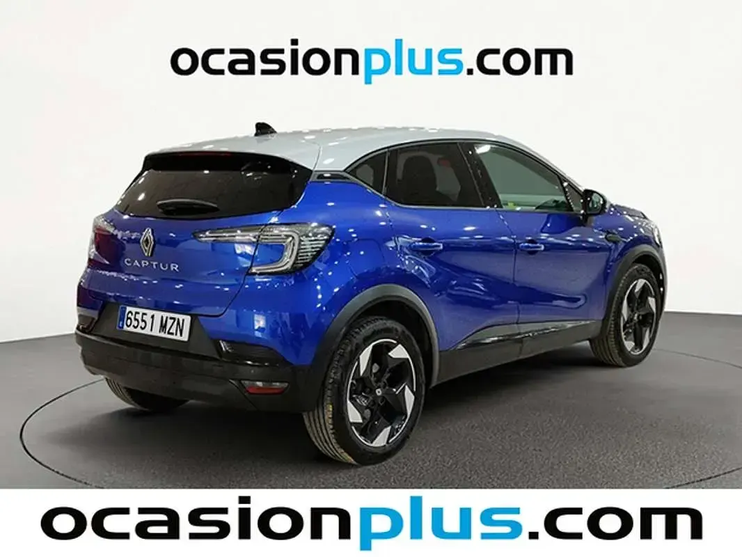 Usado Renault Captur Techno 143 CV (105 kW) 2025 Azul SUV