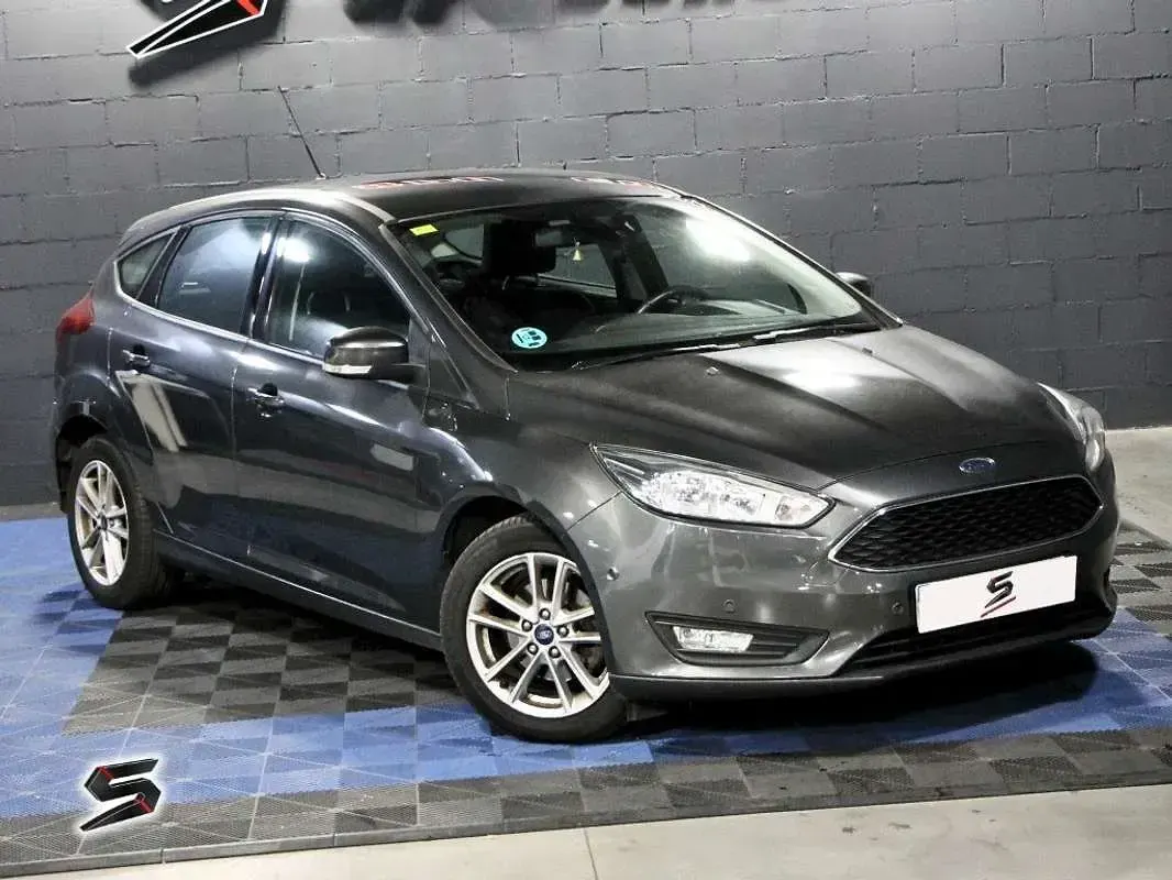 Brugt Ford Focus Trend+ 125 HK (91 kW) 2016 Grå Hatchback