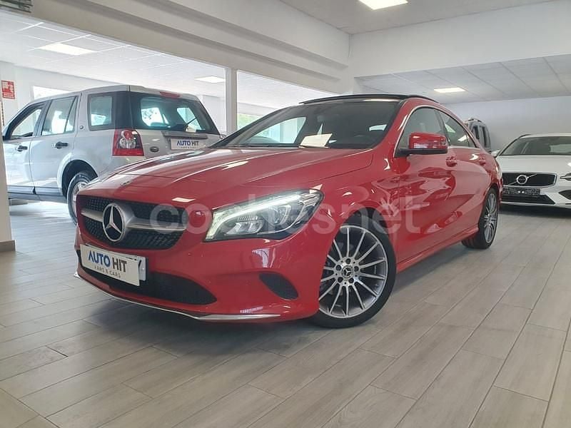 Usado Mercedes CLA220 177 CV (130 kW) 2017 Rojo Berlina