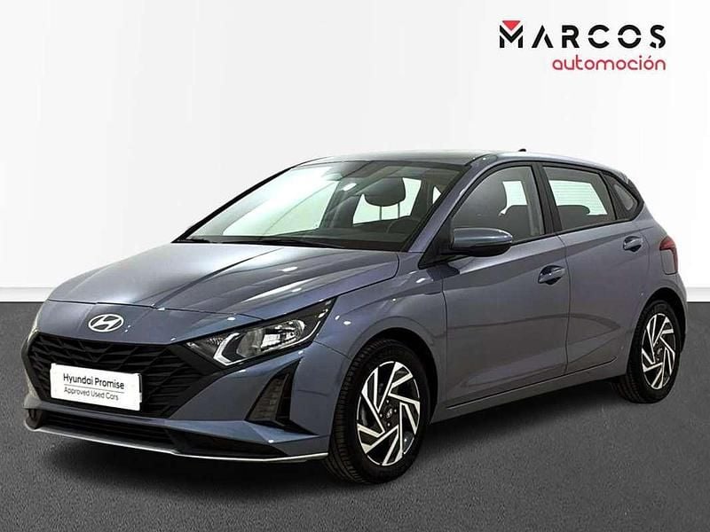 Azul Usado 2024 Hyundai i20 Utilitario | 13.500 € (Precio justo) - Imagen 1/4