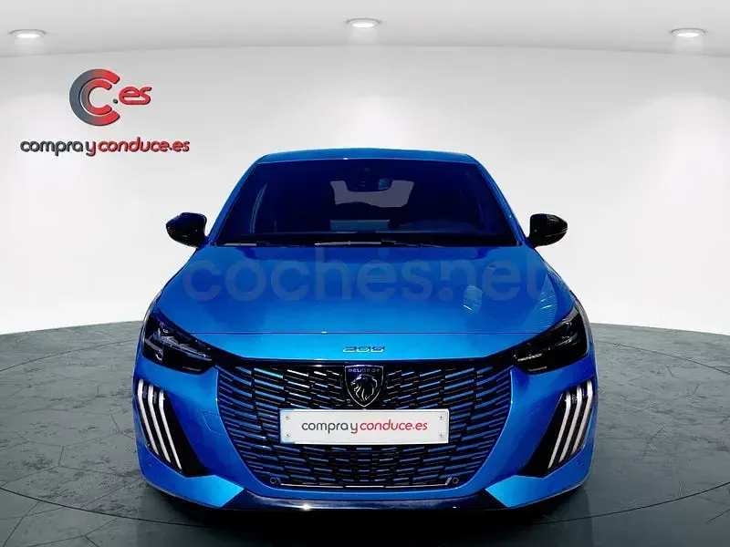 Nuevo Peugeot 208 GT 100 CV (73 kW) 2025 Azul Utilitario
