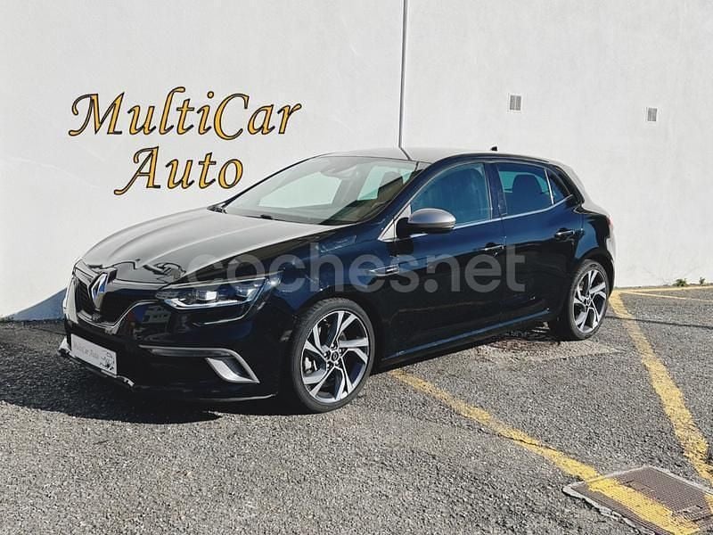 Negro Usado 2018 Renault Mégane GT Line GT Berlina | 10.900 € (Super precio) - Imagen 1/4