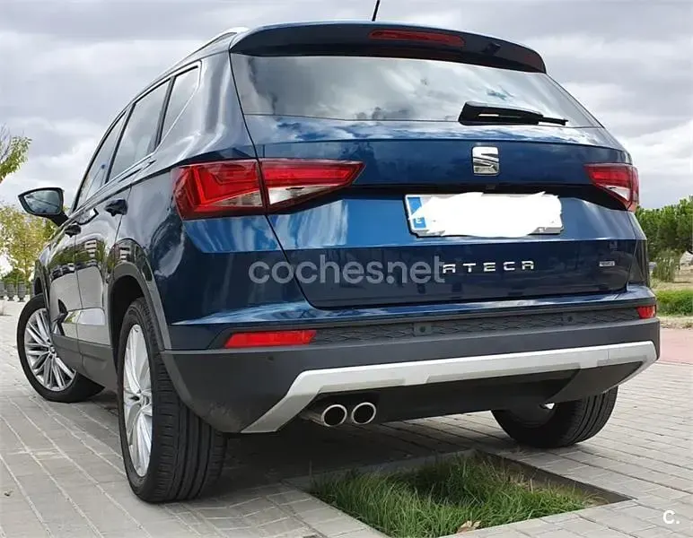Usado Seat Ateca XCELLENCE 190 CV (139 kW) 2017 Azul SUV
