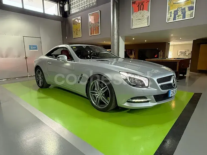 Usado Mercedes SL400 333 CV (244 kW) 2016 Gris / plata Descapotable