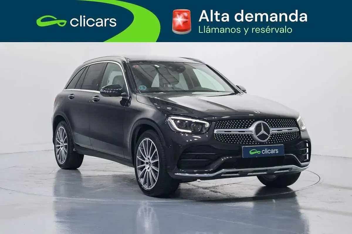 Usado Mercedes GLC300 245 CV (180 kW) 2021 Gris SUV