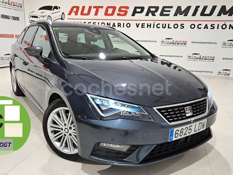 Gris / plata Usado 2020 Seat Leon XCELLENCE Familiar | 15.790 € (Precio justo) - Imagen 1/4