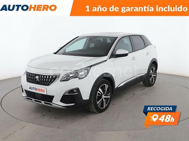 Blanco Usado 2017 Peugeot 3008 Allure SUV | 13.599 € (Precio justo) - Imagen 1/3