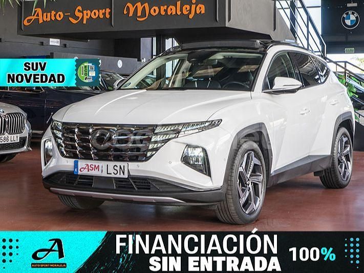 Blanco Usado 2021 Hyundai Tucson Style SUV | 23.900 € (Un poco caro) - Imagen 1/4