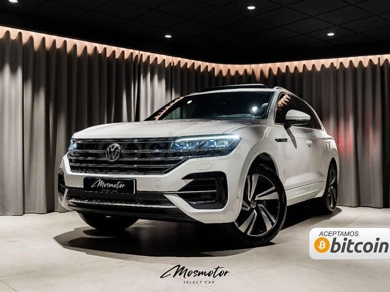 Blanco Usado 2018 VW Touareg R-line SUV | 46.800 € - Imagen 1/4