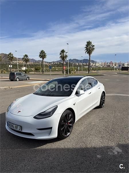 Eléctrico Usado 2020 Tesla Model 3 Performance Berlina | 25.000 € (Precio justo) - Imagen 1/4