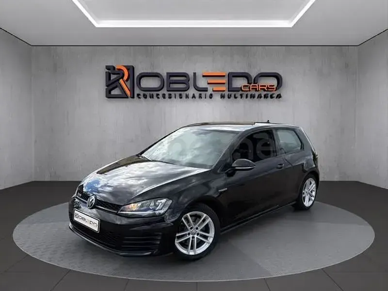 Usado VW Golf VII GTD 184 CV (135 kW) 2016 Negro Berlina