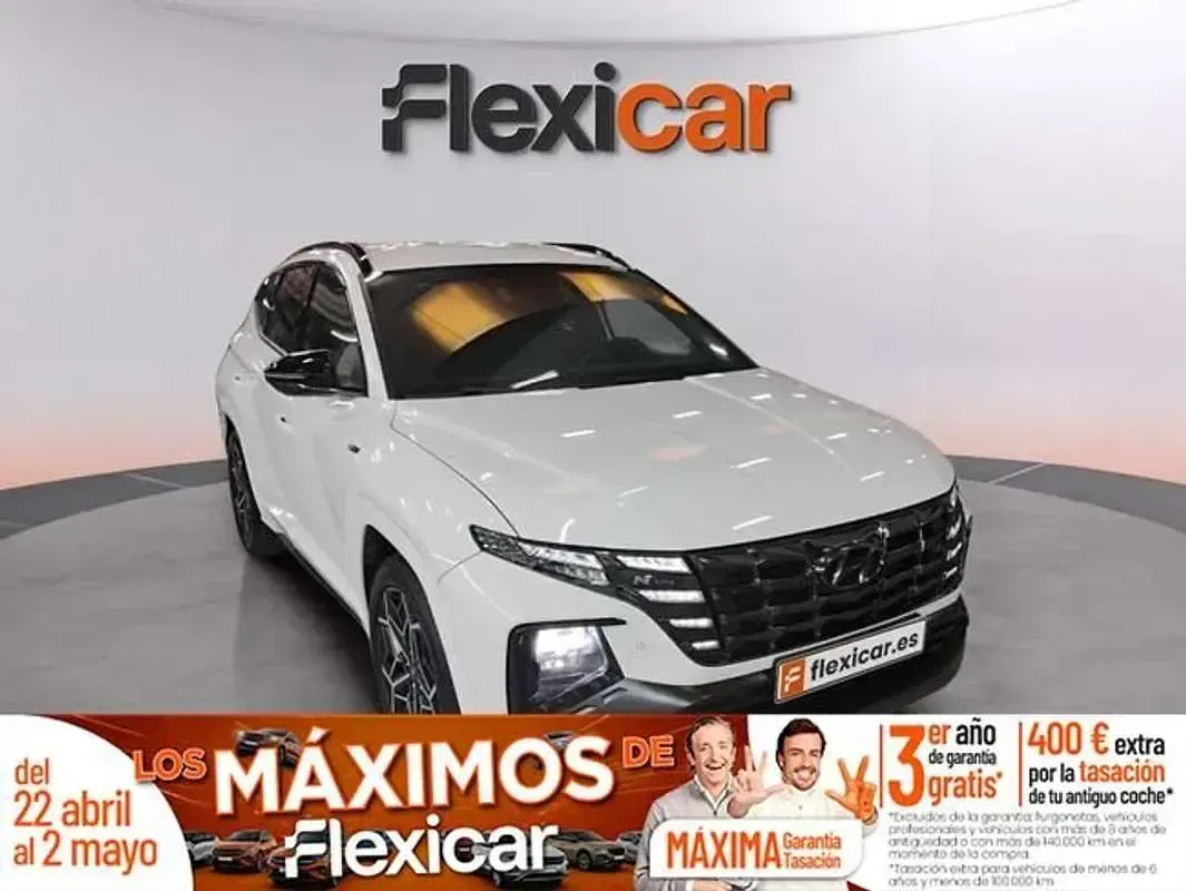 Usado Hyundai Tucson 150 CV (110 kW) 2022 Blanco SUV