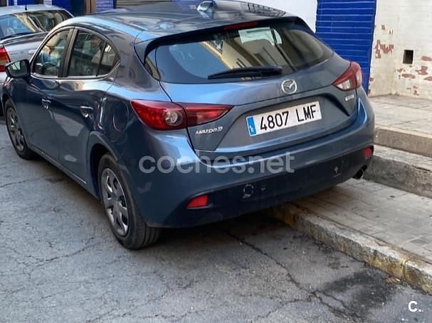 Usado Mazda 3 100 CV (73 kW) 2016 Azul Berlina
