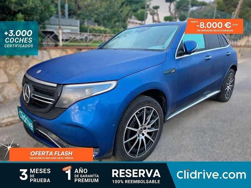 Azul Usado 2022 Mercedes EQC400 SUV | 38.190 € (Buen precio) - Imagen 1/3