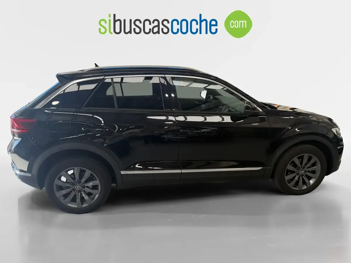 Usado VW T-Roc Sportline 150 CV (110 kW) 2021 Negro SUV