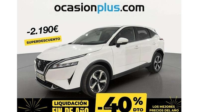 Blanco Usado 2023 Nissan Qashqai N-Connecta SUV | 21.500 € (Precio justo) - Imagen 1/4
