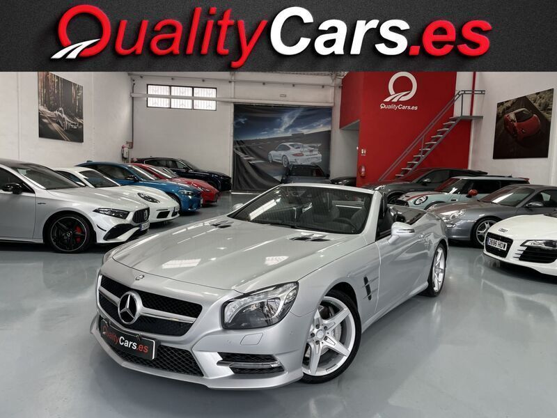 Usado Mercedes SL400 333 CV (244 kW) 2016 Gris / plata Descapotable