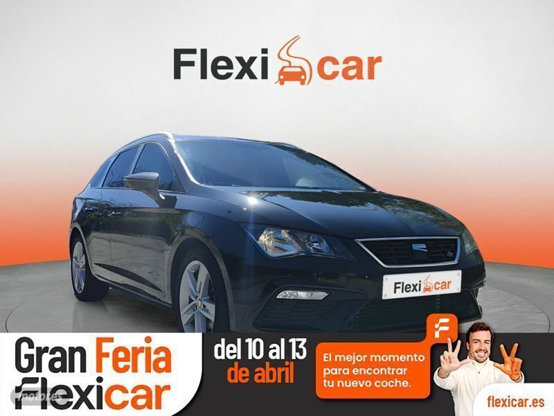 Negro Usado 2017 Seat Leon ST FR Familiar | 13.490 € (Super precio) - Imagen 1/4
