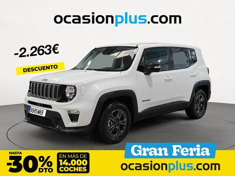 Blanco Usado 2023 Jeep Renegade Longitude SUV | 24.490 € (Un poco caro) - Imagen 1/4